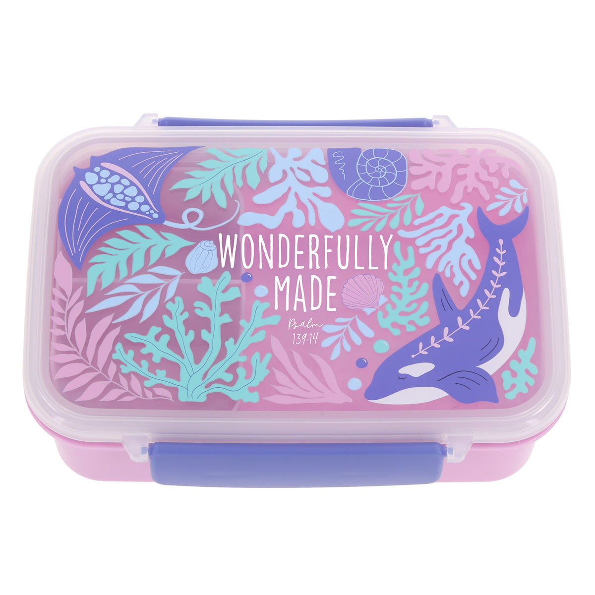 Wonderfully Made Plastic Lunch Box