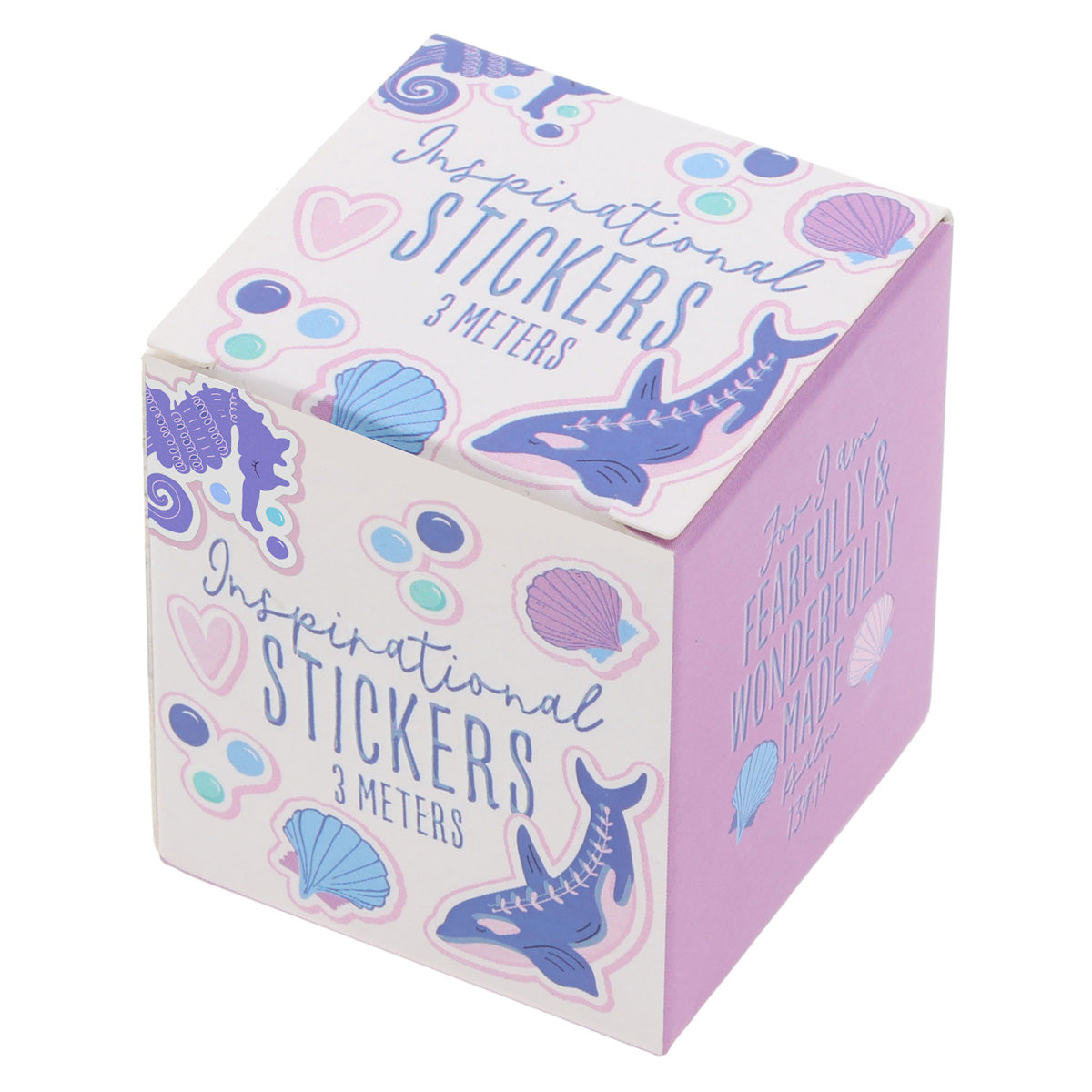 Fearfully and Wonderfully Made Ocean Inspirational Sticker Roll