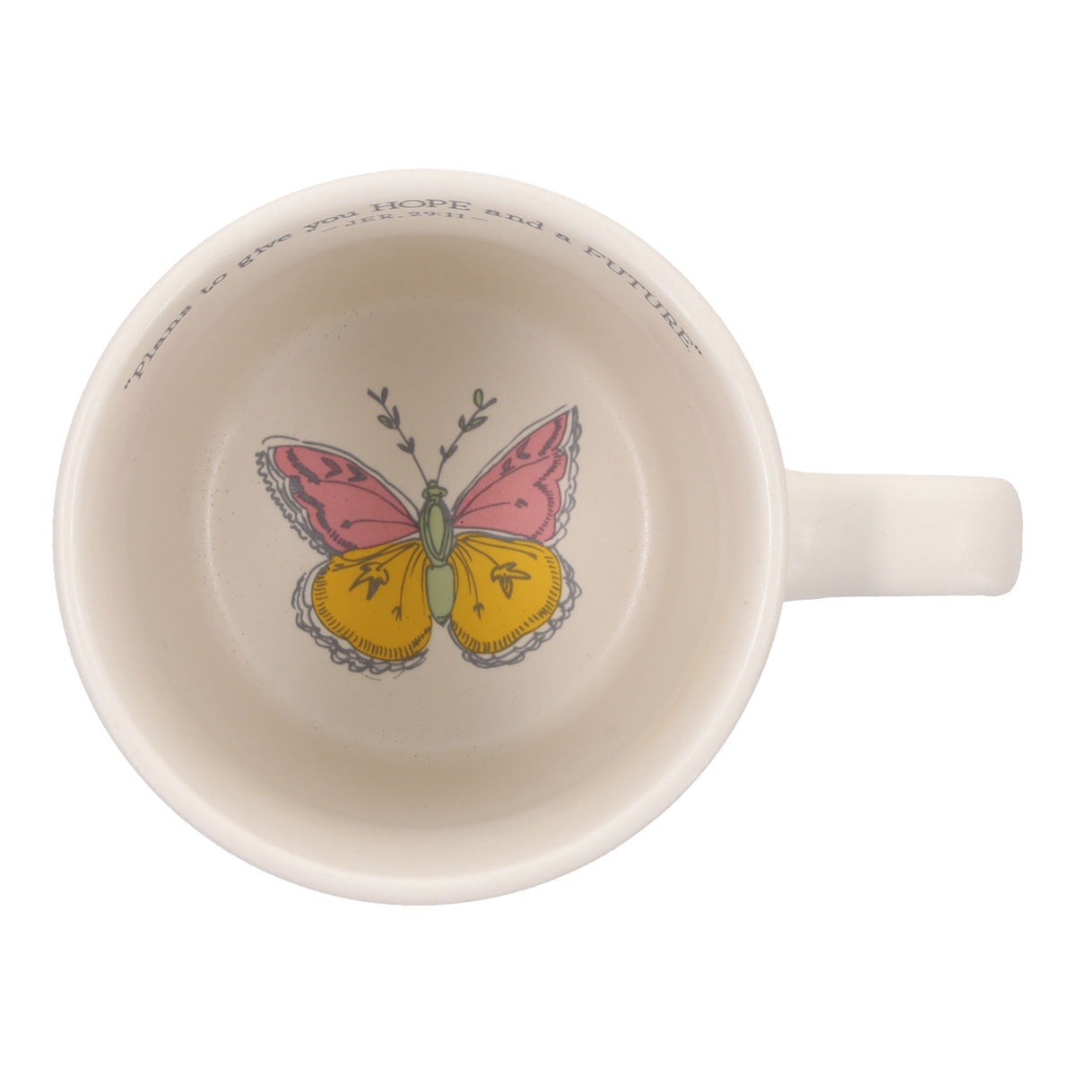 Plans to Give You Hope and a Future Ceramic Coloring Mug