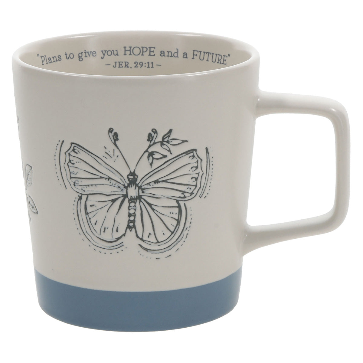 Plans to Give You Hope and a Future Ceramic Coloring Mug