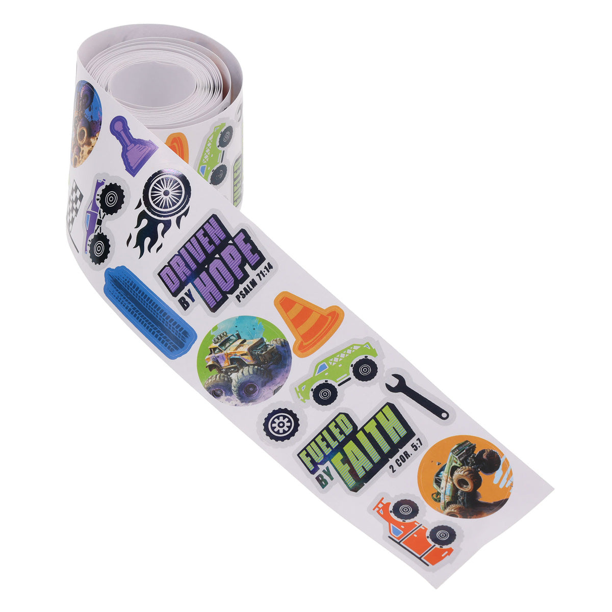 With God All Things Are Possible Motivational Sticker Roll