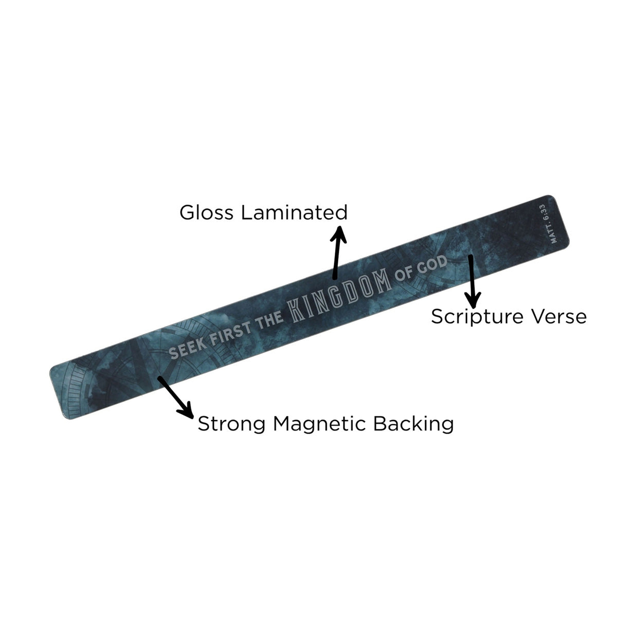 Seek First the Kingdom of God Magnetic Strip