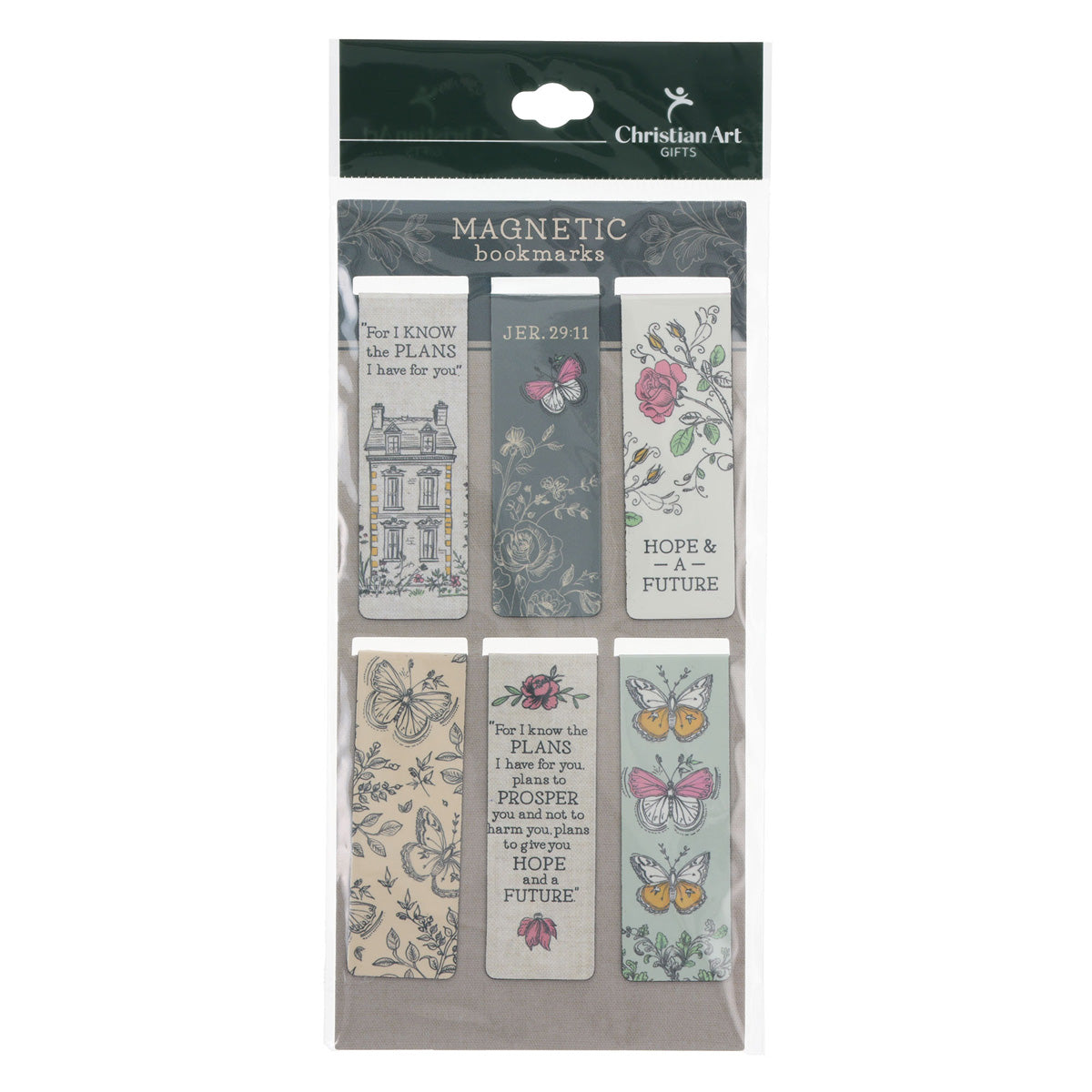 Hope and a Future Six-Piece Magnetic Bookmark Set