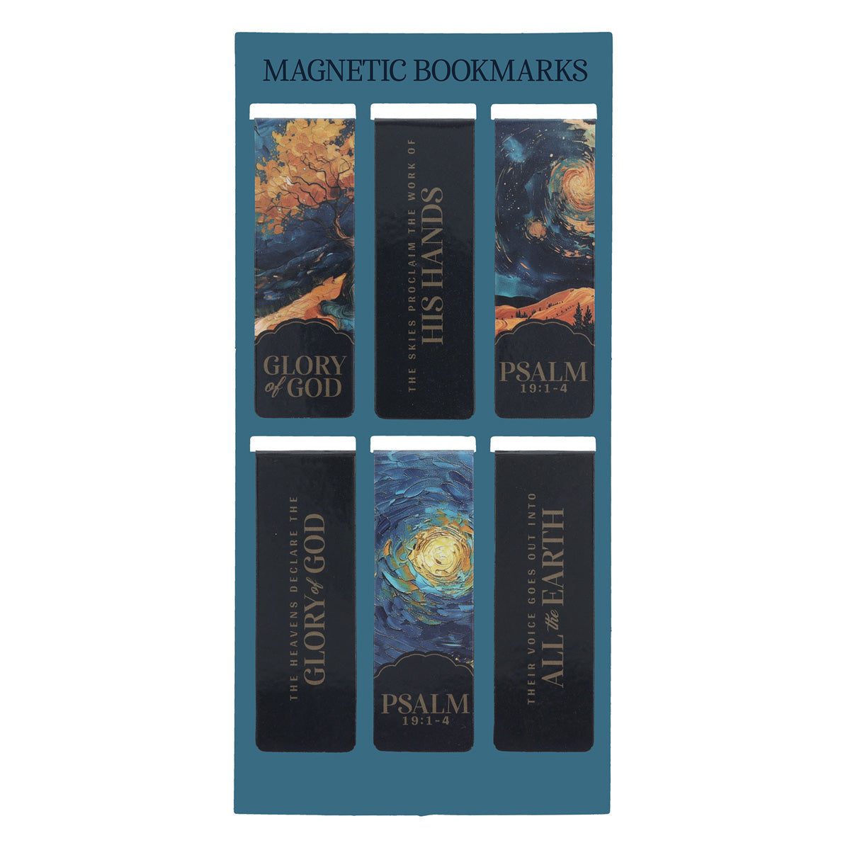 Glory of God Six-Piece Magnetic Bookmark Set