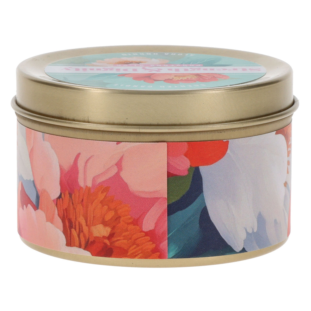 Strength & Dignity Aloha Orchid Scented Candle in Tin