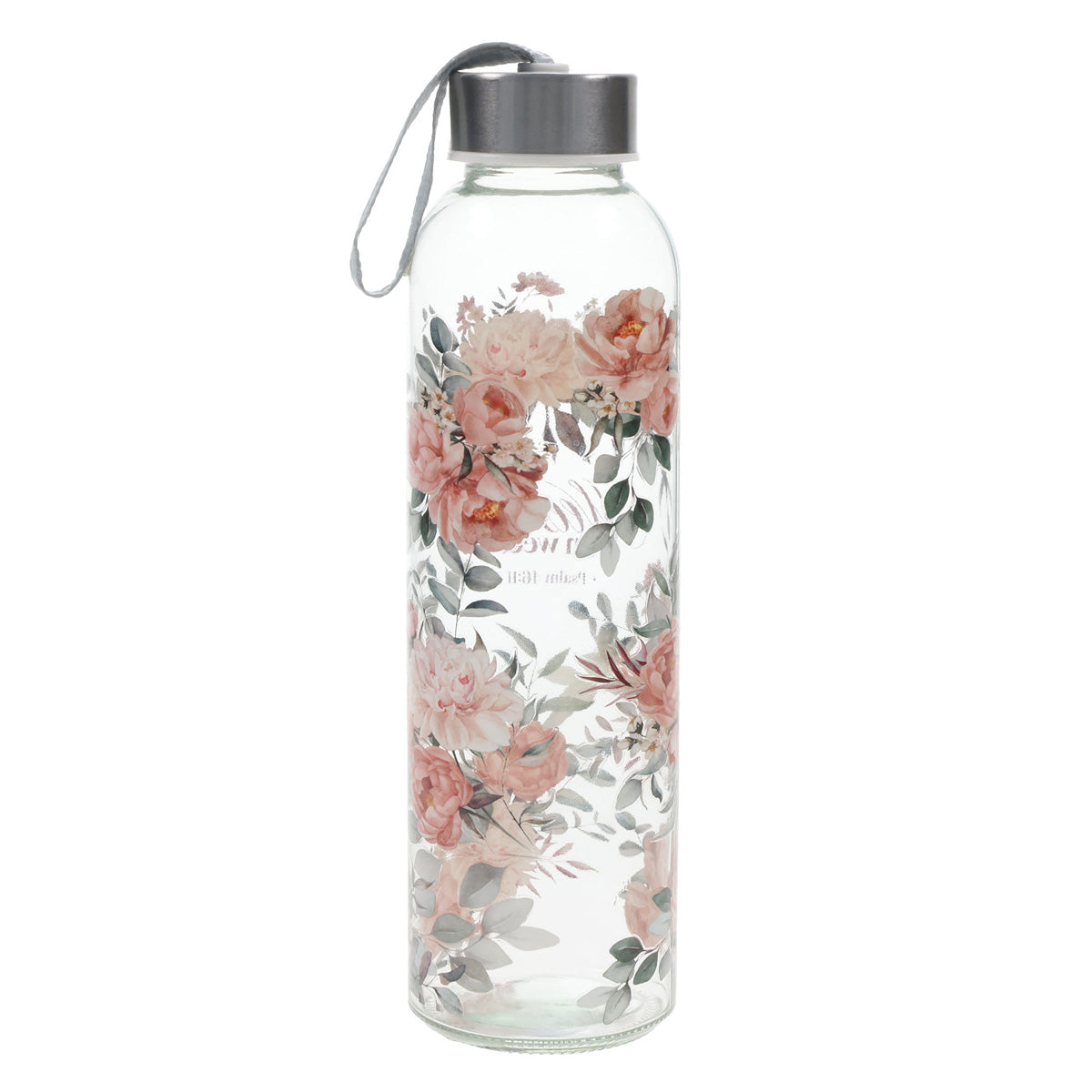 Wees Stil en Weet Afrikaans Glass Waterbottle