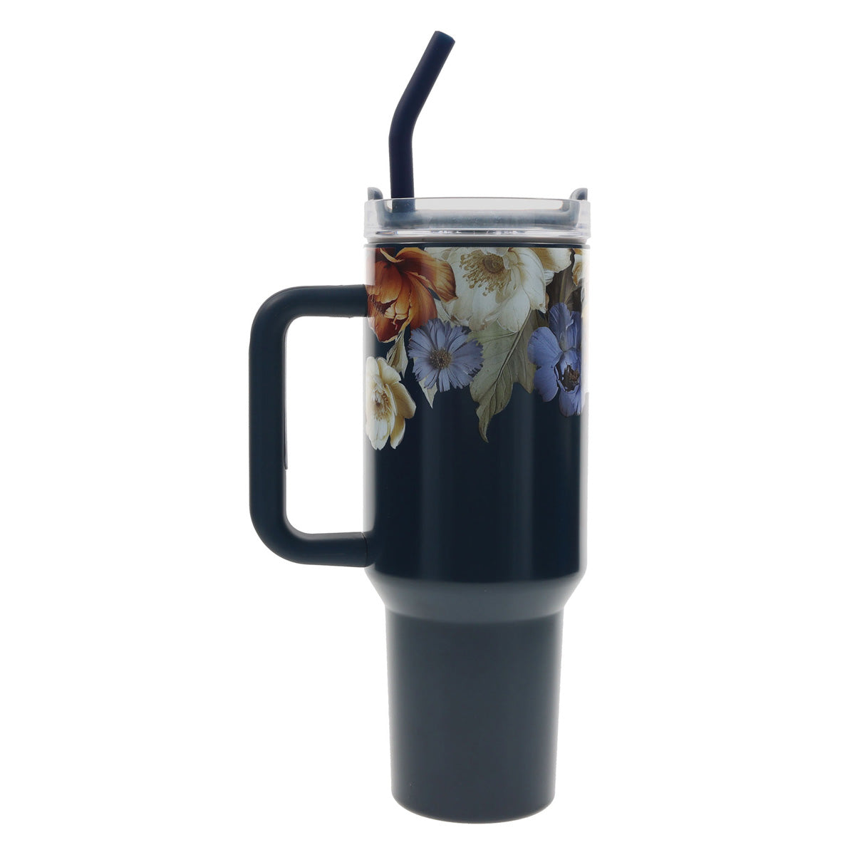 Die Here Sal Jou Vrede Gee Afrikaans Large Stainless Steel Mug with Handle and Straw