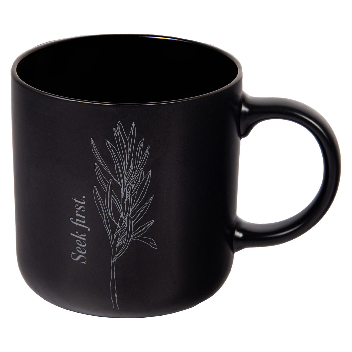 Seek First Ceramic Mug