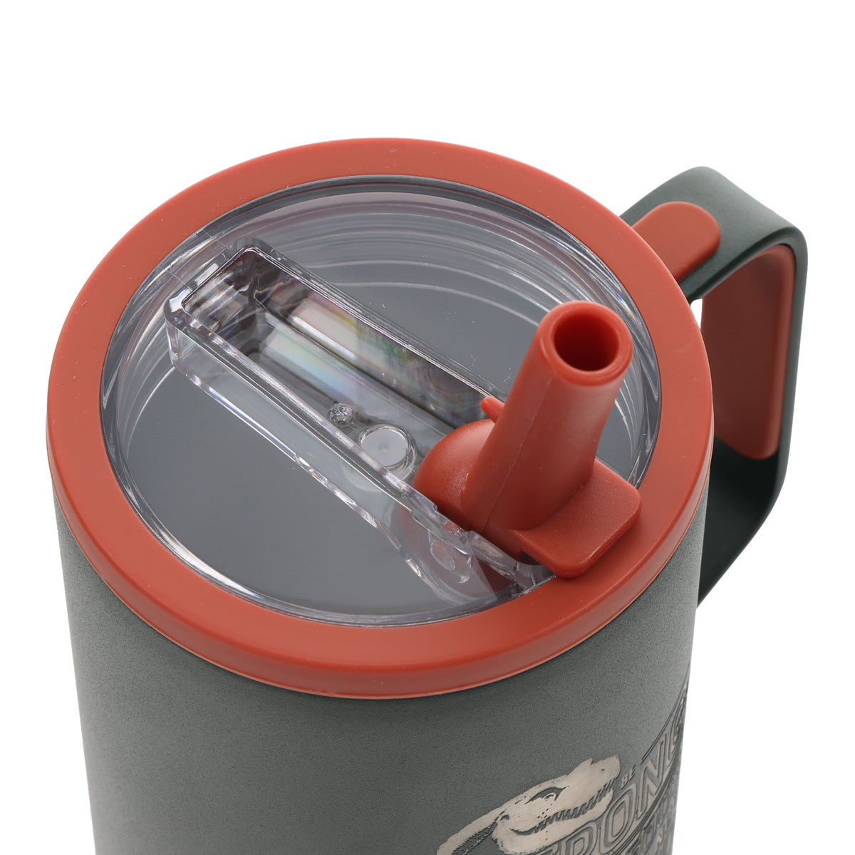 Travel Mug - Be Strong and Courageous (Stainless Steel, with Handle)