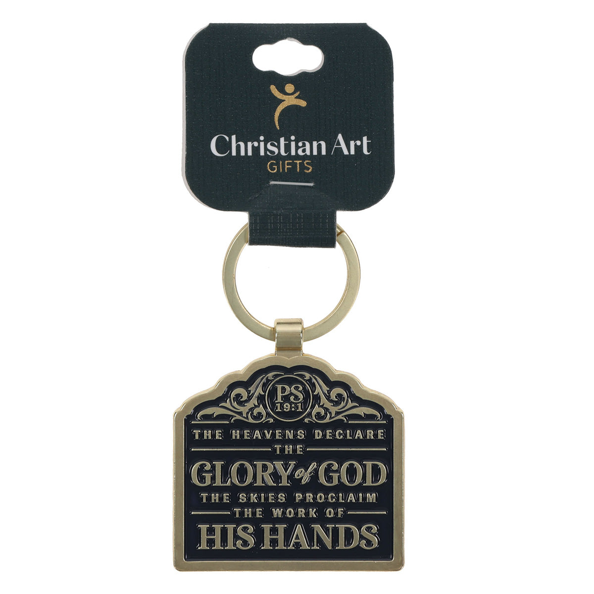 Glory of God Metal Keychain