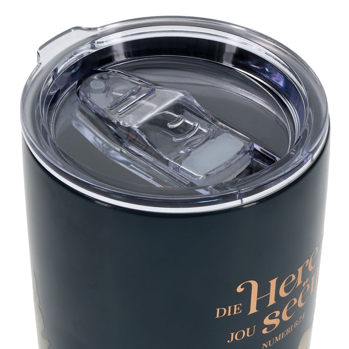 Die Here Sal Jou Seen Afrikaans Stainless Steel Travel Mug