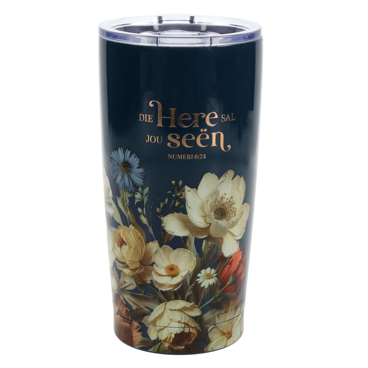 Die Here Sal Jou Seen Afrikaans Stainless Steel Travel Mug