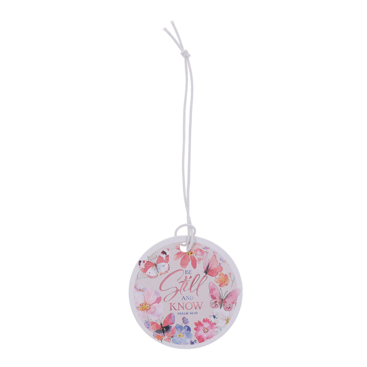 Be Still and Know Lily Car Air Freshener