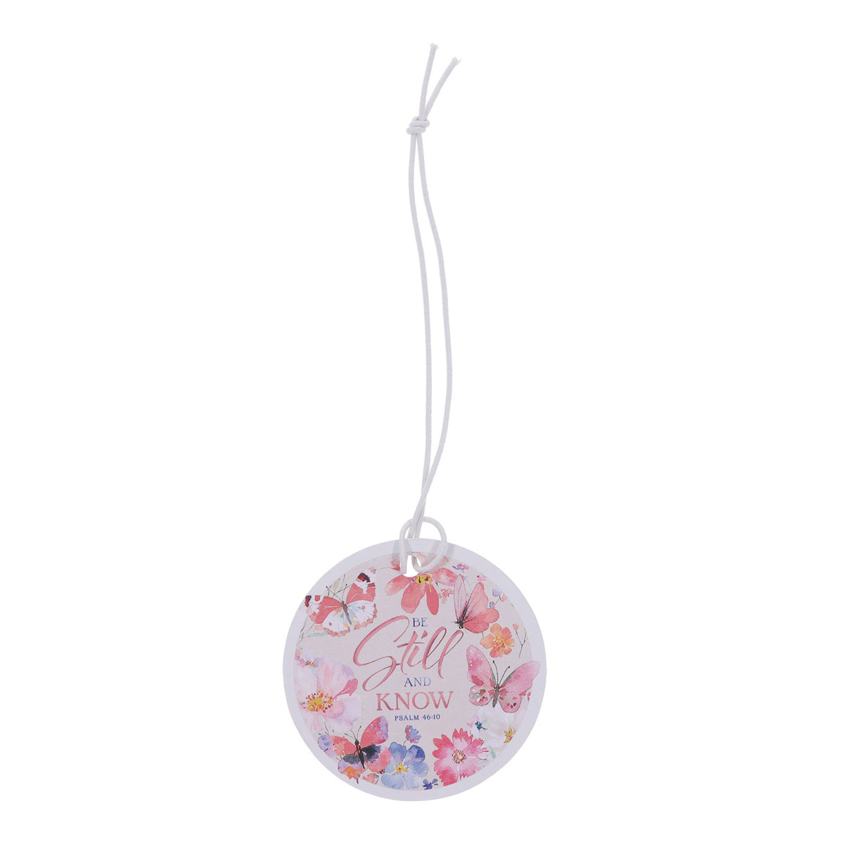 Be Still and Know Lily Car Air Freshener