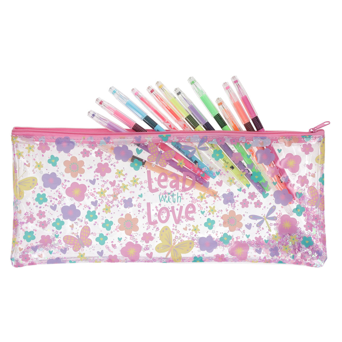 Lead with Love Pencil Case