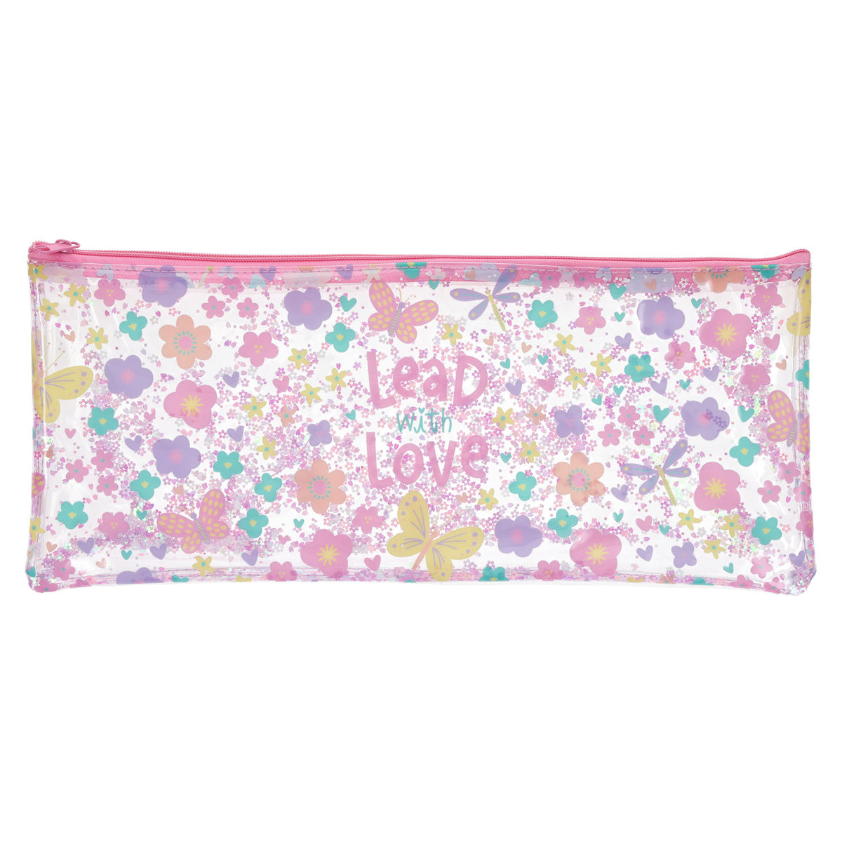 Lead with Love Pencil Case