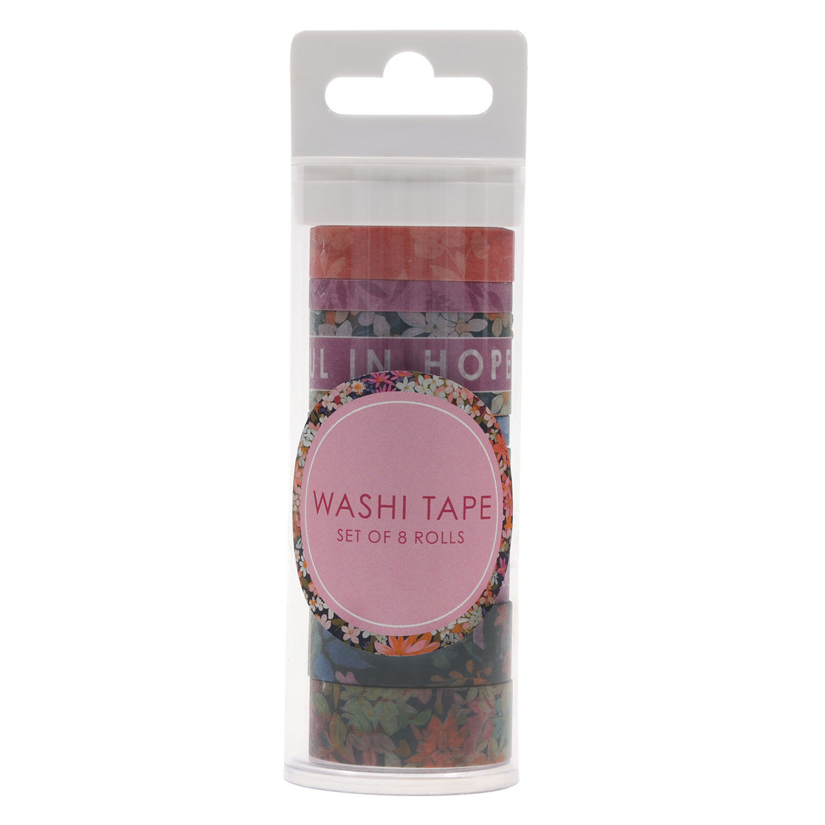 Joyful in Hope Eight-Piece Washi Tape Set