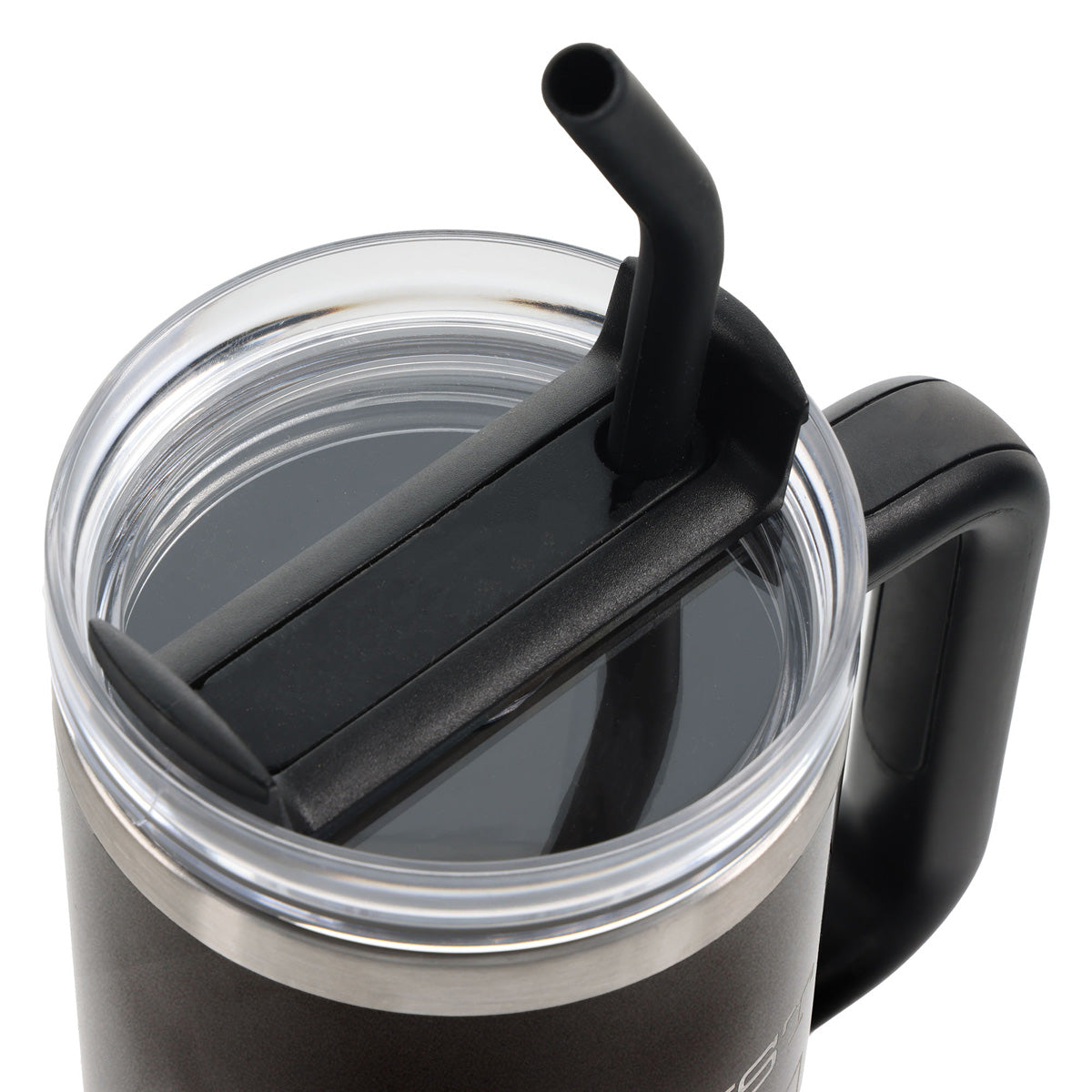 Trust in the Lord Large Stainless Steel Mug with Handle and Straw