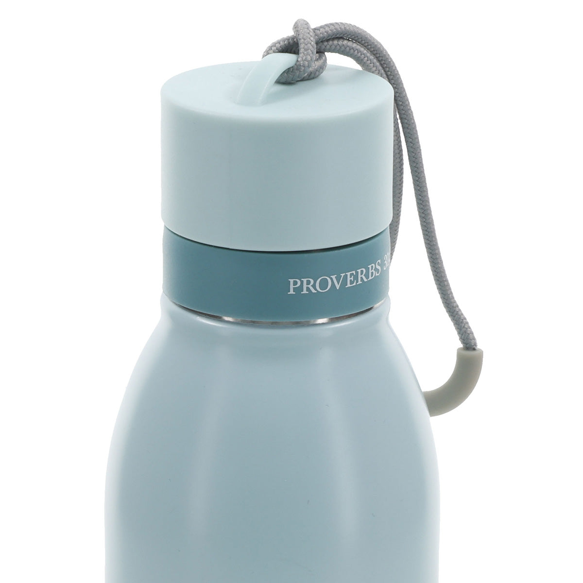 Strength and Dignity Teal Stainless Steel Water Bottle