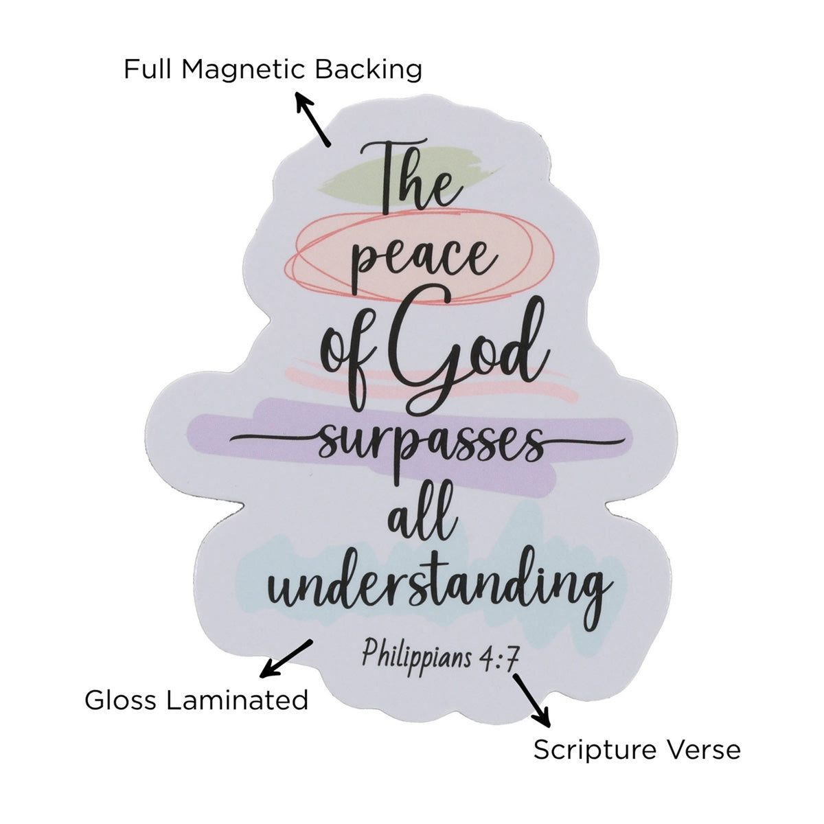 The Peace of God Magnet with a Message