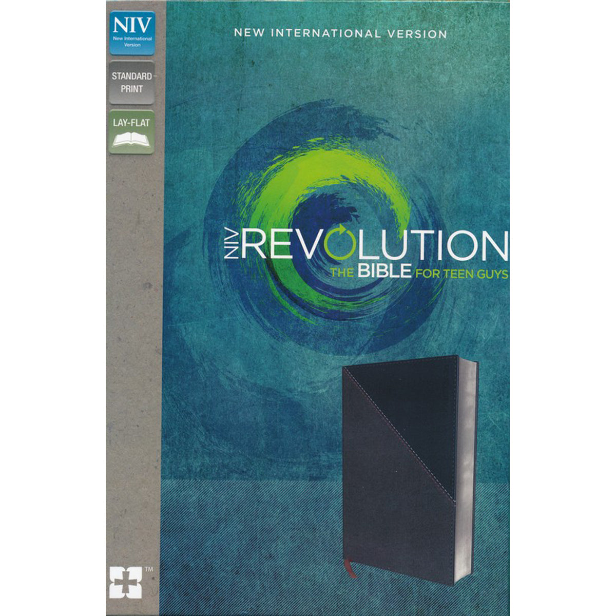 NIV Revolution Bible Gray / Navy (Imitation Leather)