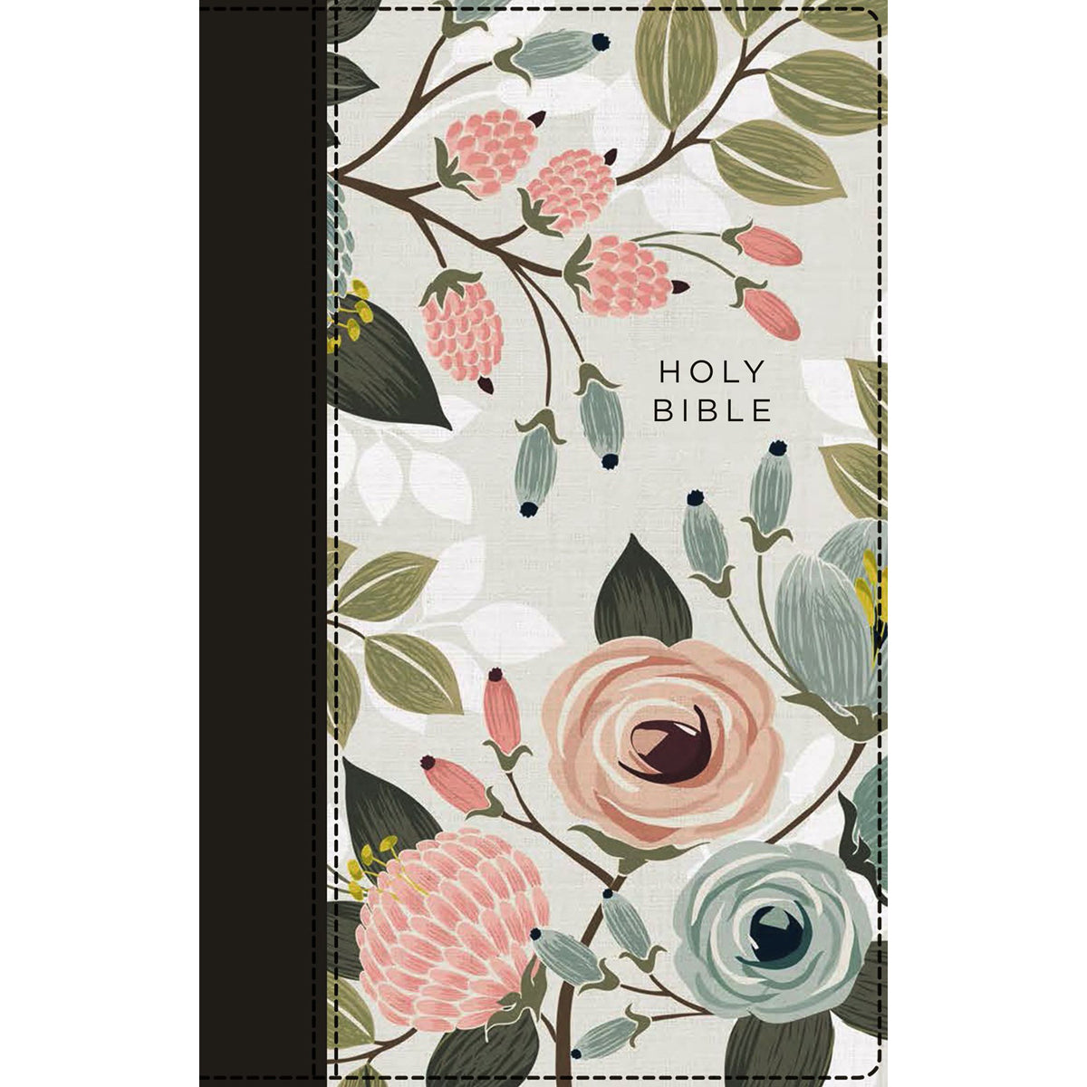 NIV Thinline Bible Red Letter Edition Floral (Comfort Print)(Hardcover)