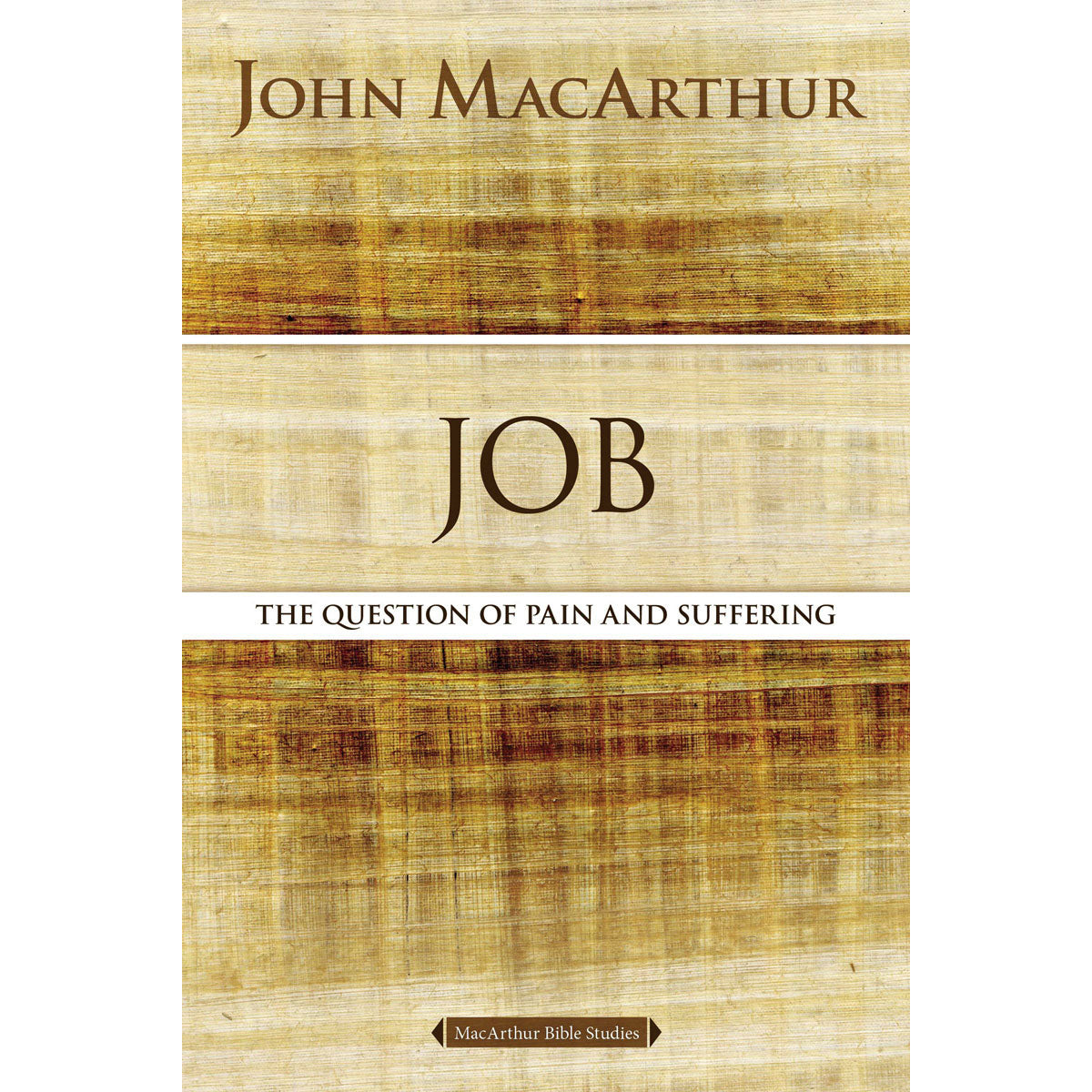 Job: The Question Of Pain And Suffering (MacArthur Bible Studies)(Paperback)
