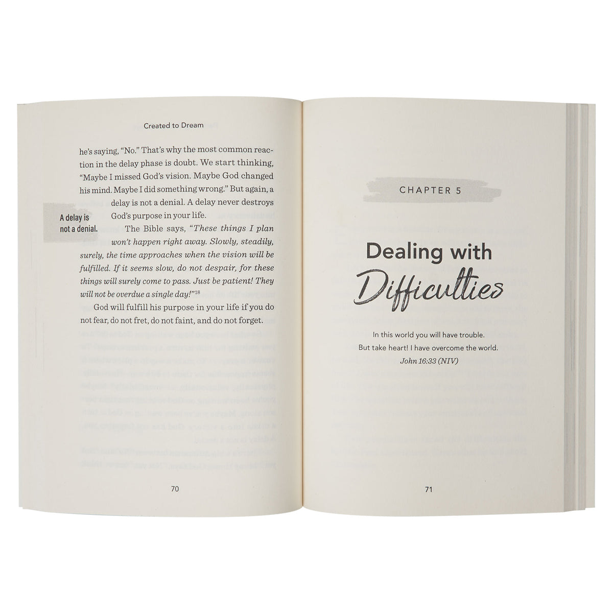 Created to Dream: 6 Phases God Uses To Grow Your Faith (Paperback)