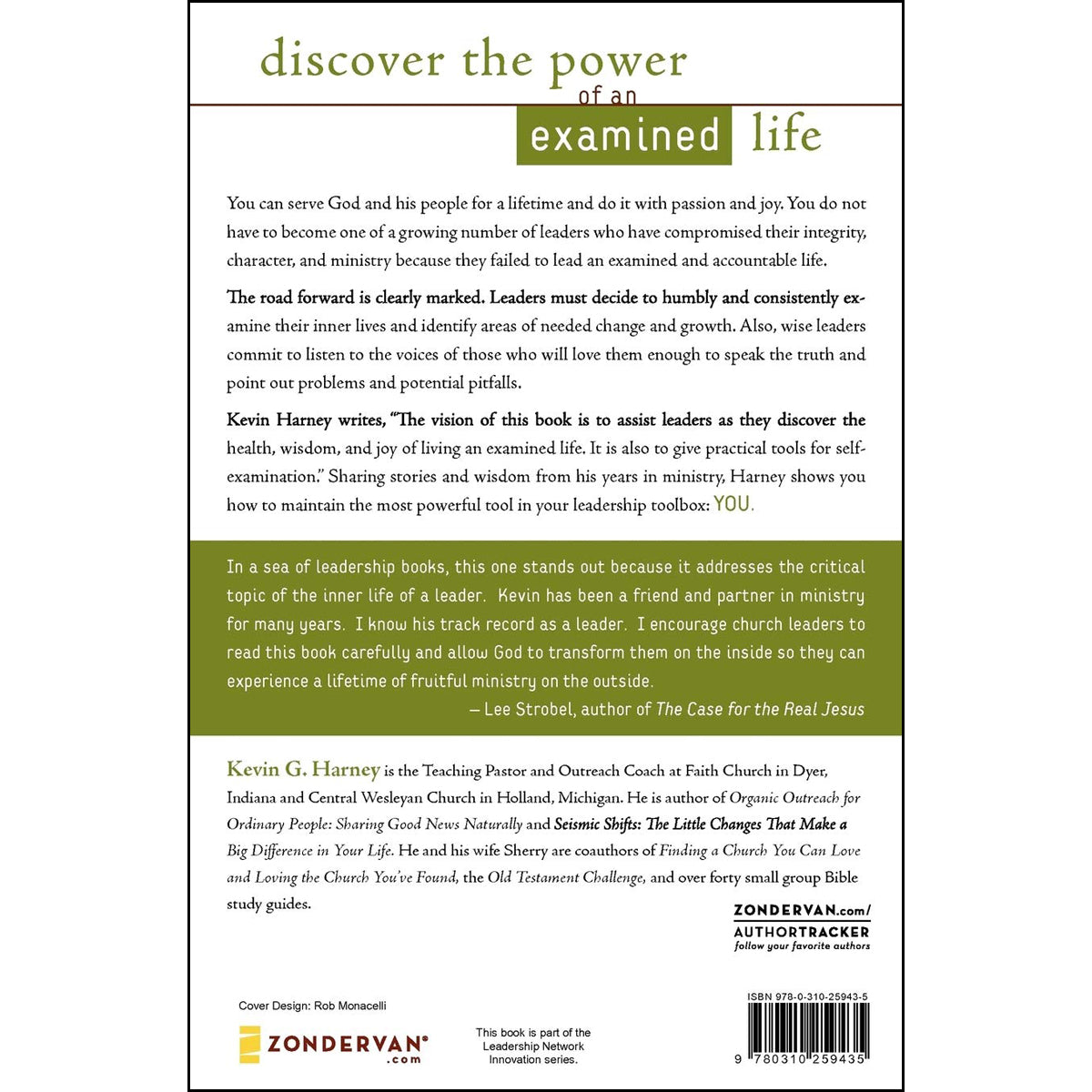 Leadership From The Inside Out (Leadership Network Innovation Series)(Paperback)