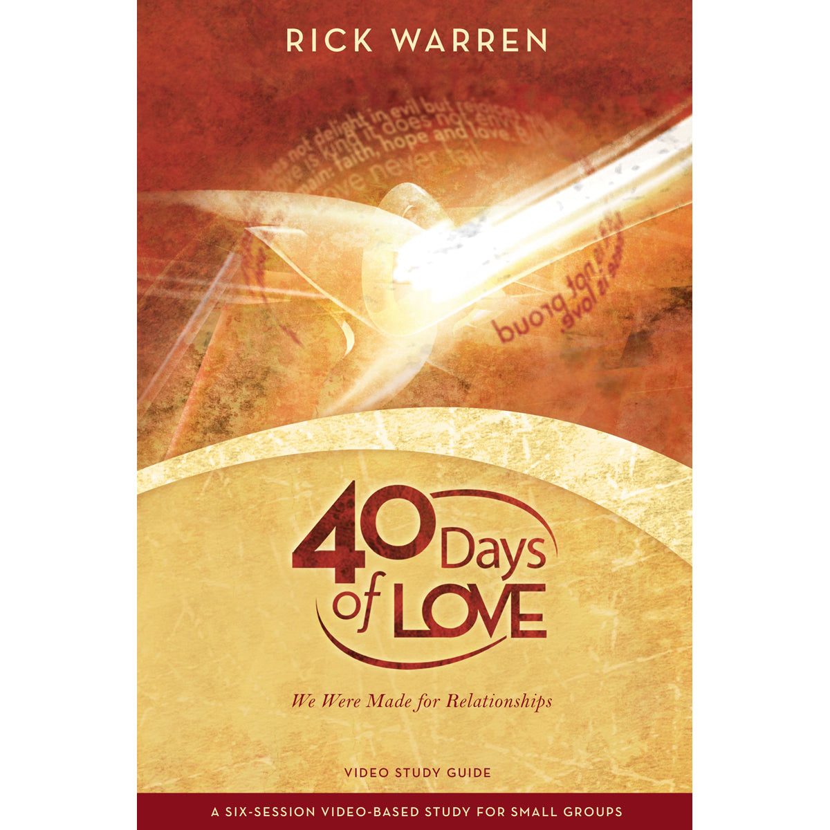 40 Days Of Love (Paperback Participant's Guide)