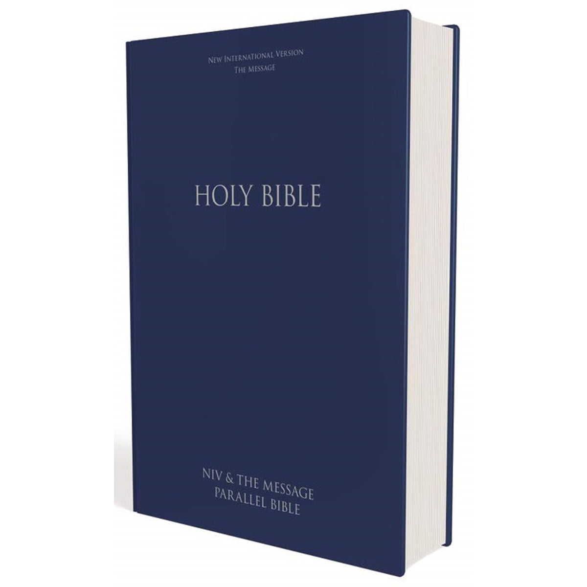 NIV / The Message Side-By-Side Bible Large Print (Hardcover)