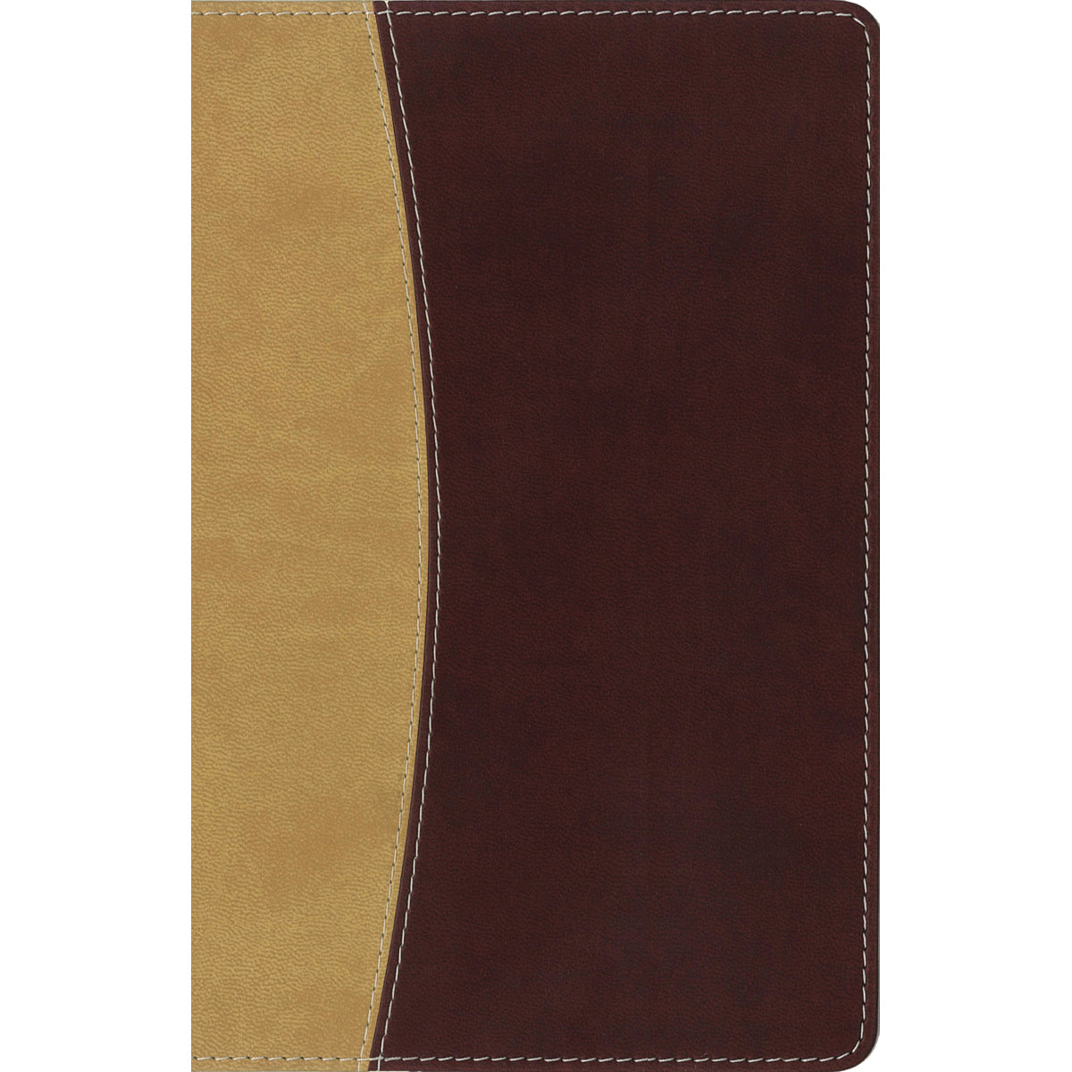Amplified Compact Holy Bible Camel / Burgundy (Imitation Leather)