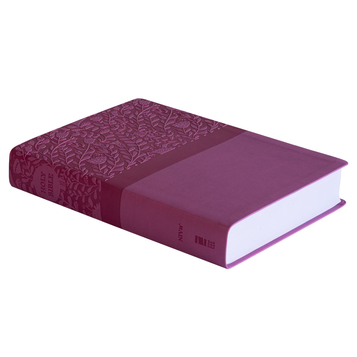 NIV Reference Bible Red Letter Super Giant Print Pink (Imitation Leather)