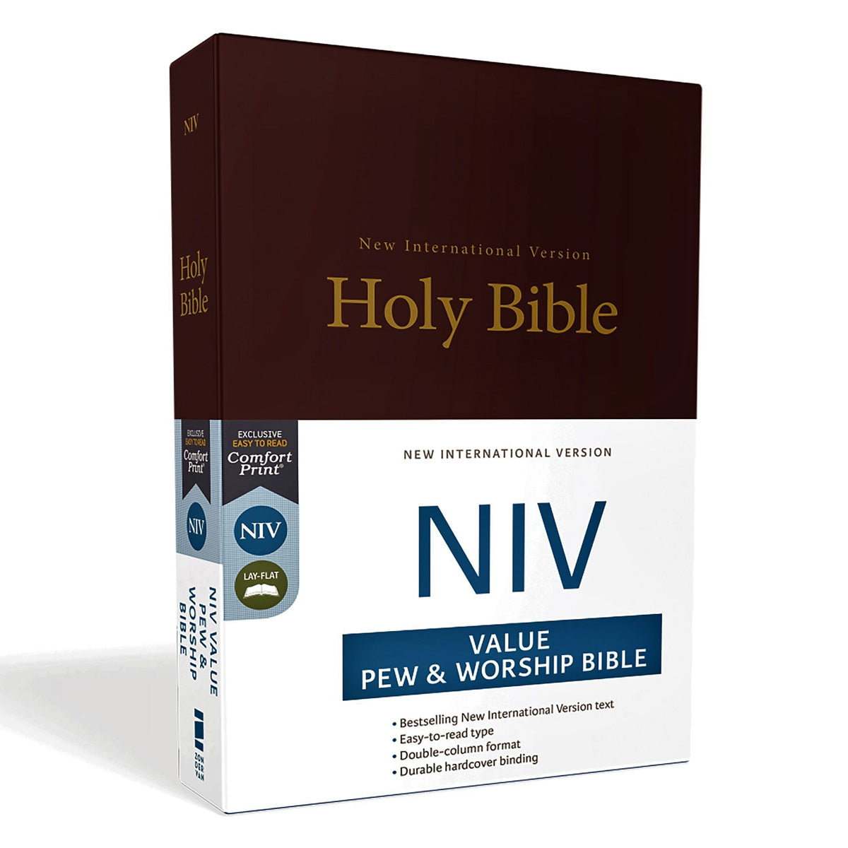 NIV Burgundy Hardcover Value Pew & Worship Bible