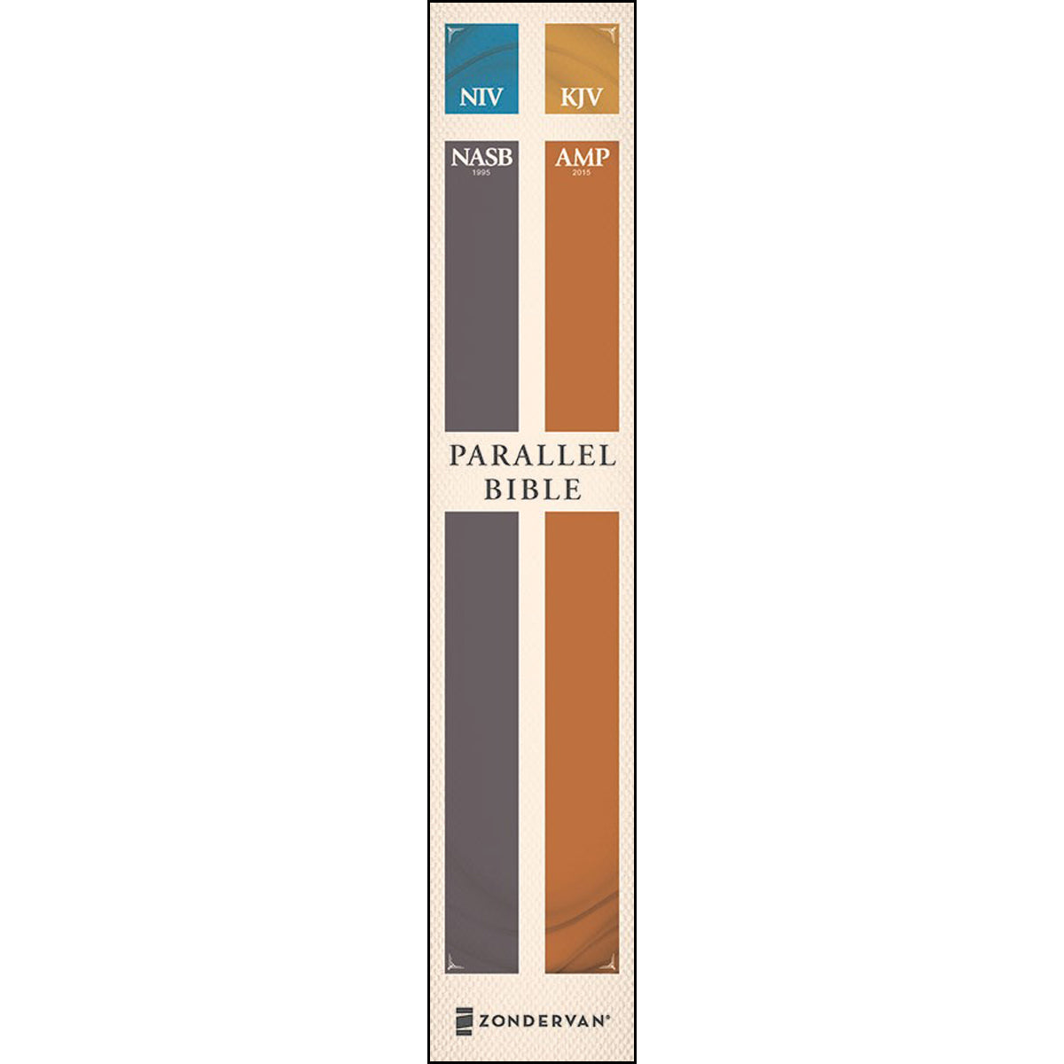 NIV / KJV / NASB / Amplified Parallel Bible (Hardcover)