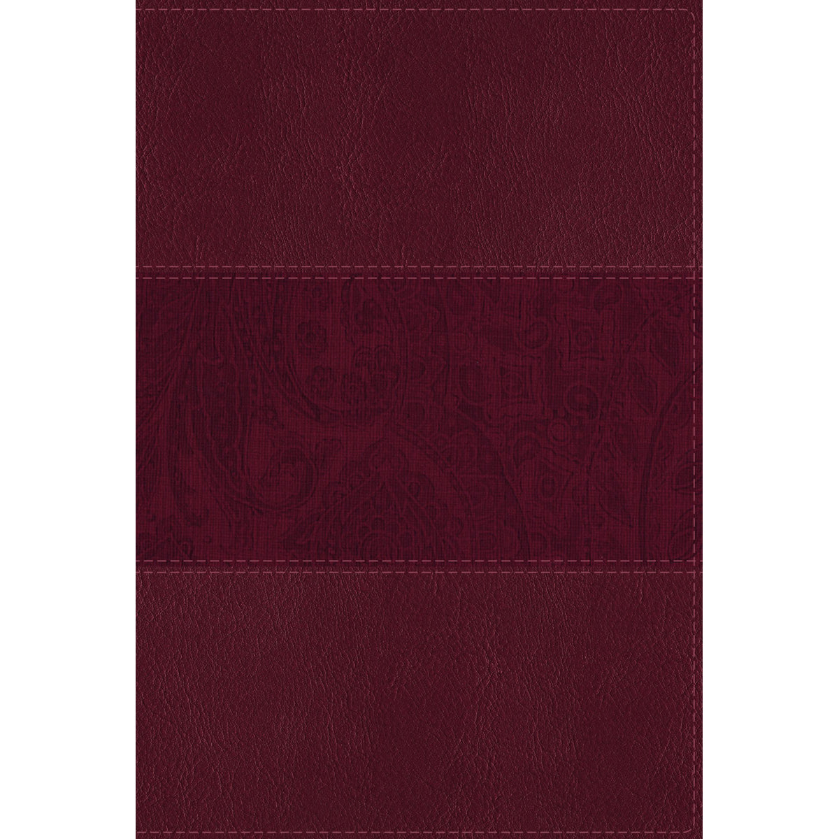 NIV Study Bible Revised Large Print Burgundy (Comfort Print)(Imitation Leather)