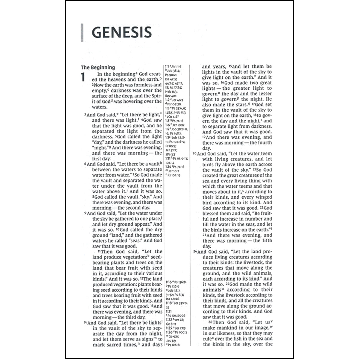 NIV Thinline Reference Red Letter Indexed Black (Comfort Print)(Bonded Leather)