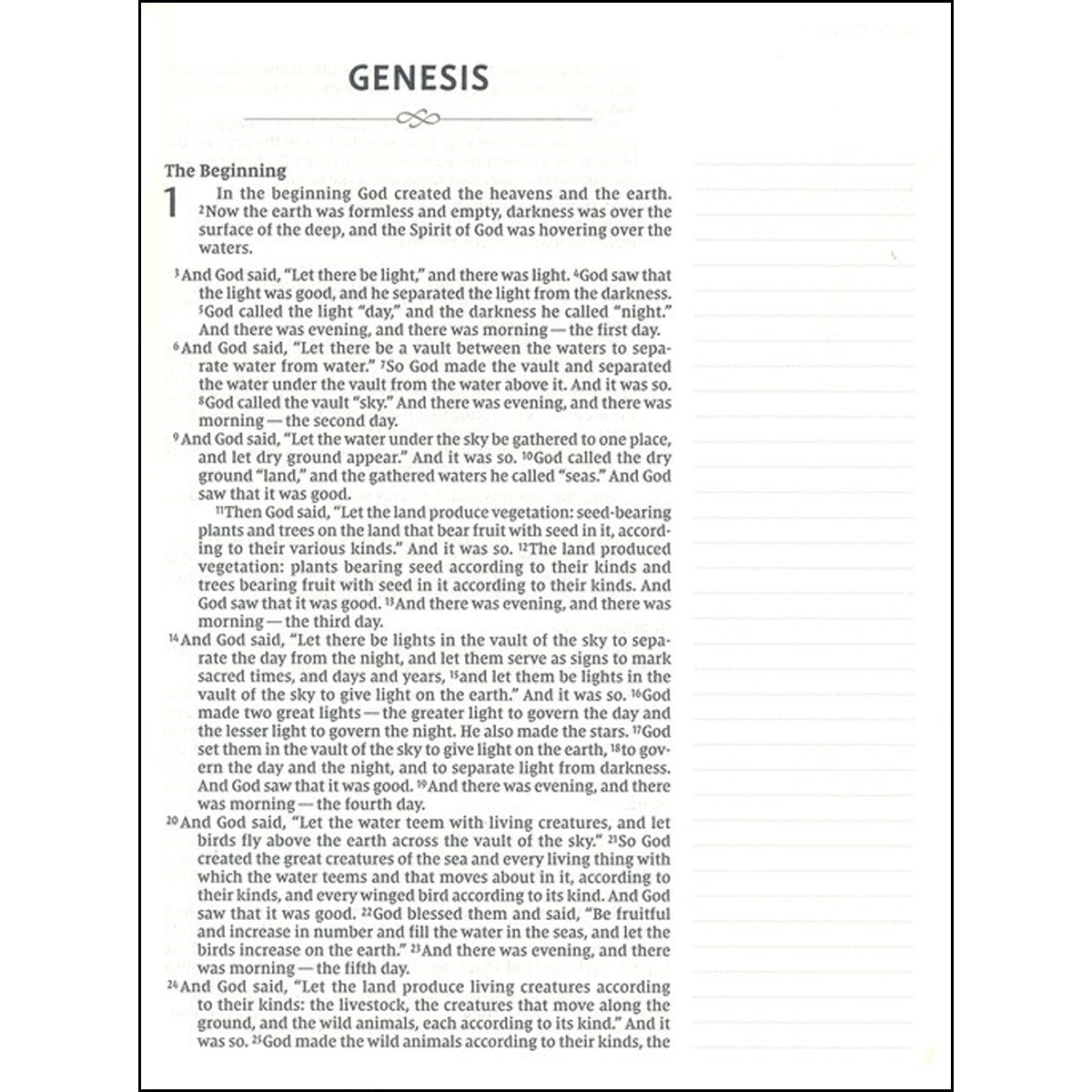 NIV Journal Word Bible Red Letter Brown (Comfort Print)(Imitation Leather)