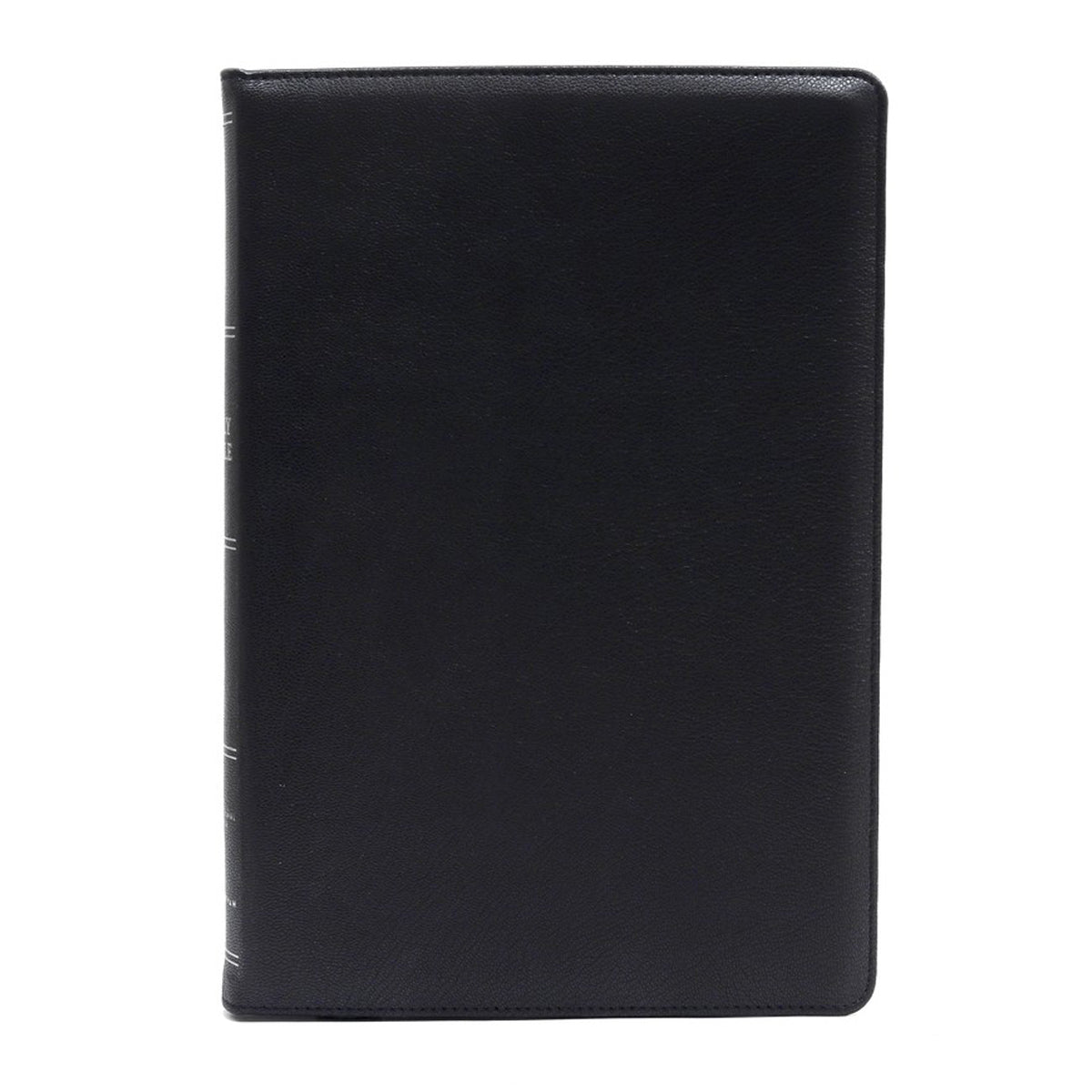 NIV Thineline Bible Large Print Premium Black (Genuine Leather)
