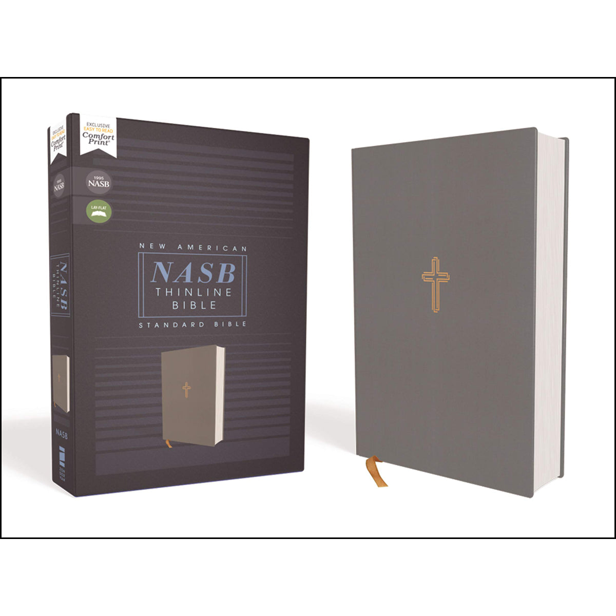 NASB Thinline Bible 1995 Red Letter (Comfort Print)(Paperback)