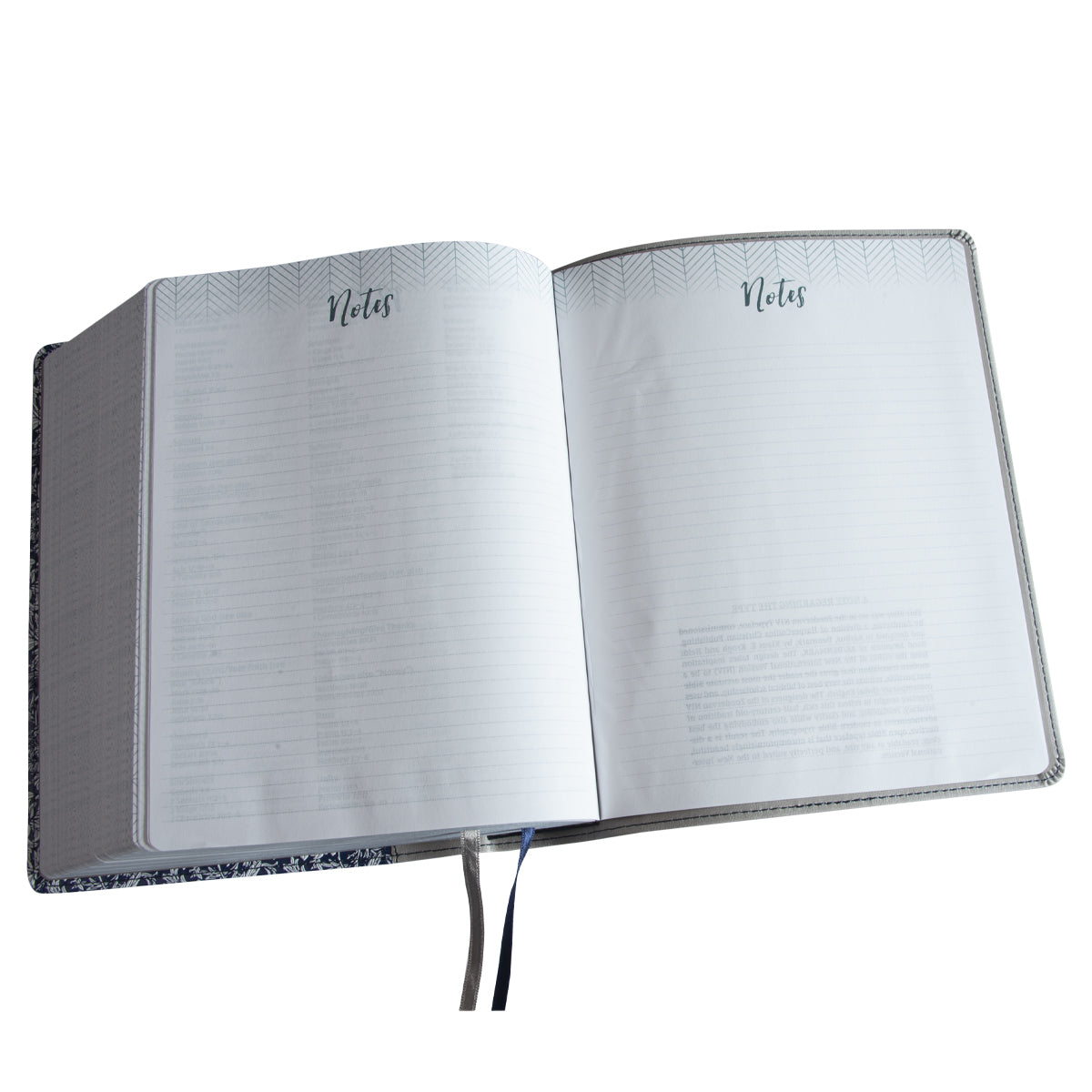 NIV Verse Mapping Bible Navy Floral (Comfort Print)(Imitation Leather)