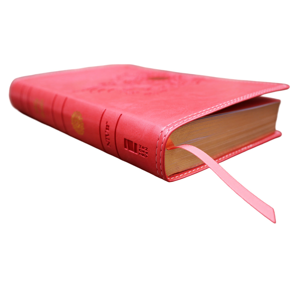 NIV Premium Gift Bible Youth Red Letter Coral (Comfort Print)(Imitation Leather)