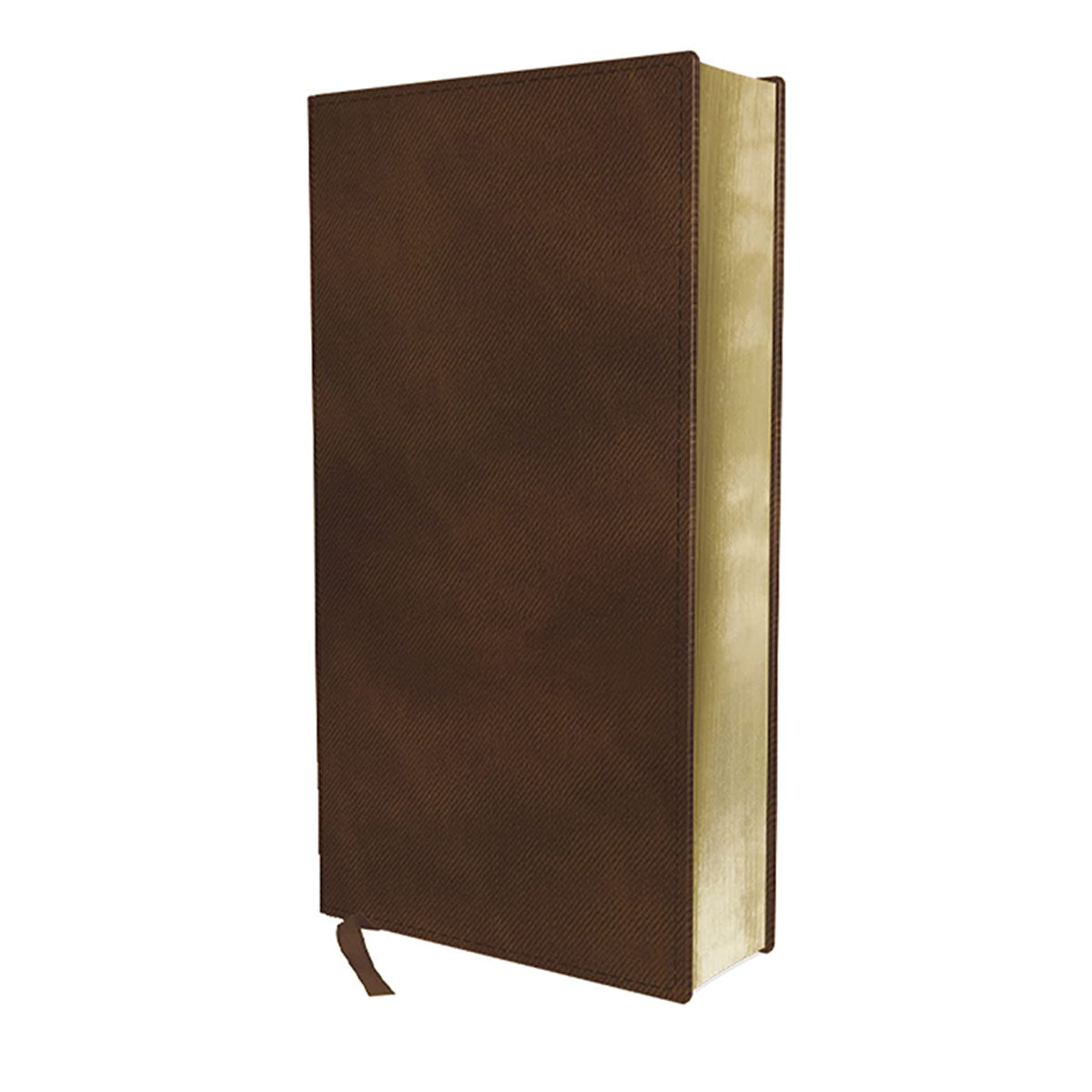 NIV Thinline Pocket Bible Red Letter Brown (Imitation Leather)