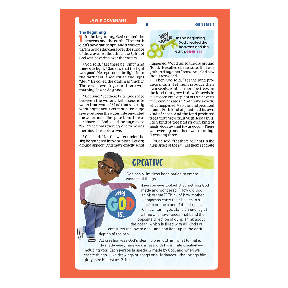 NIRV Pink Imitation Leather Tiny Theologians Bible for Kids Comfort Print