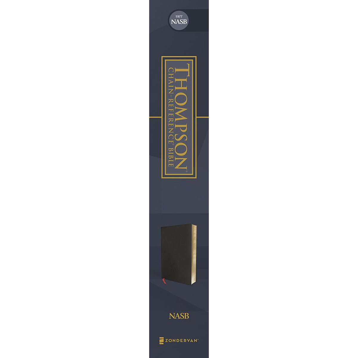 NASB (1977) Thompson Chain-Reference Red Letter Bible Black (Imitation Leather)