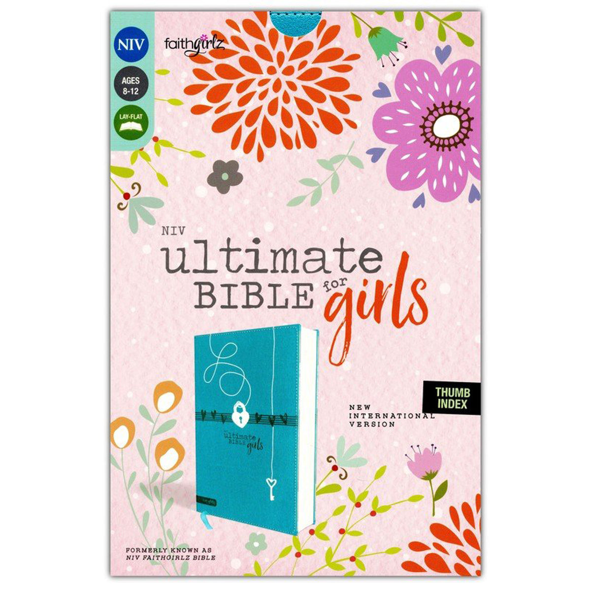 NIV Ultimate Bible For Girls Indexed Teal (Faithgirlz)(Imitation Leather)