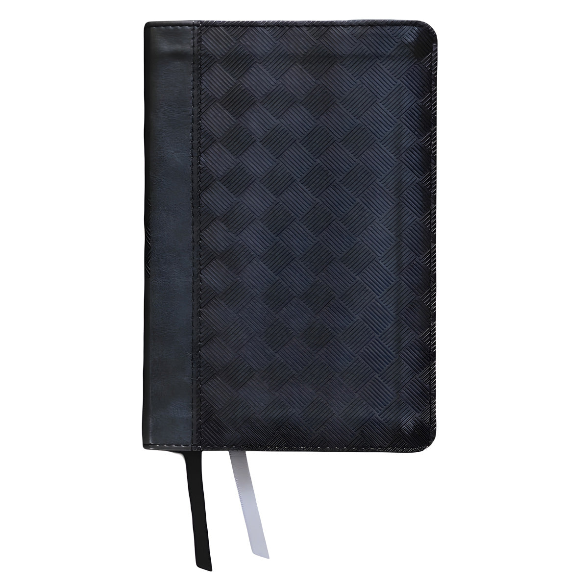 NIV Black and Gray Imitation Leather Thinline Compact Bible Red Letter Comfort Print