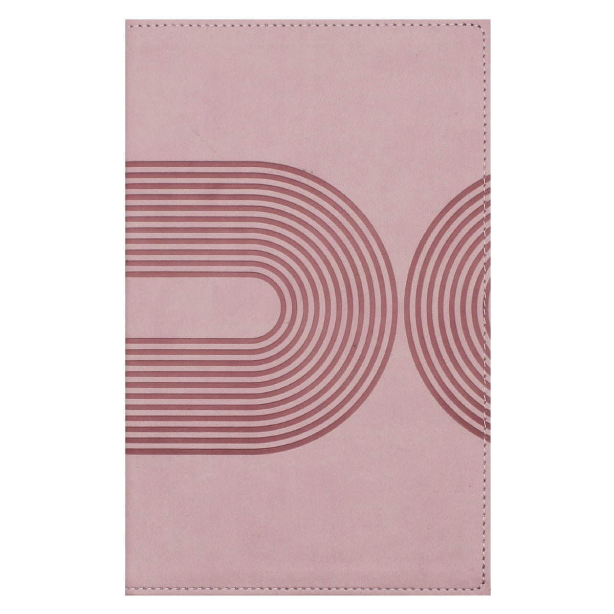 NIV Pink Imitation Leather Read Think Live 365-Day Devotional Comfort Print Bible