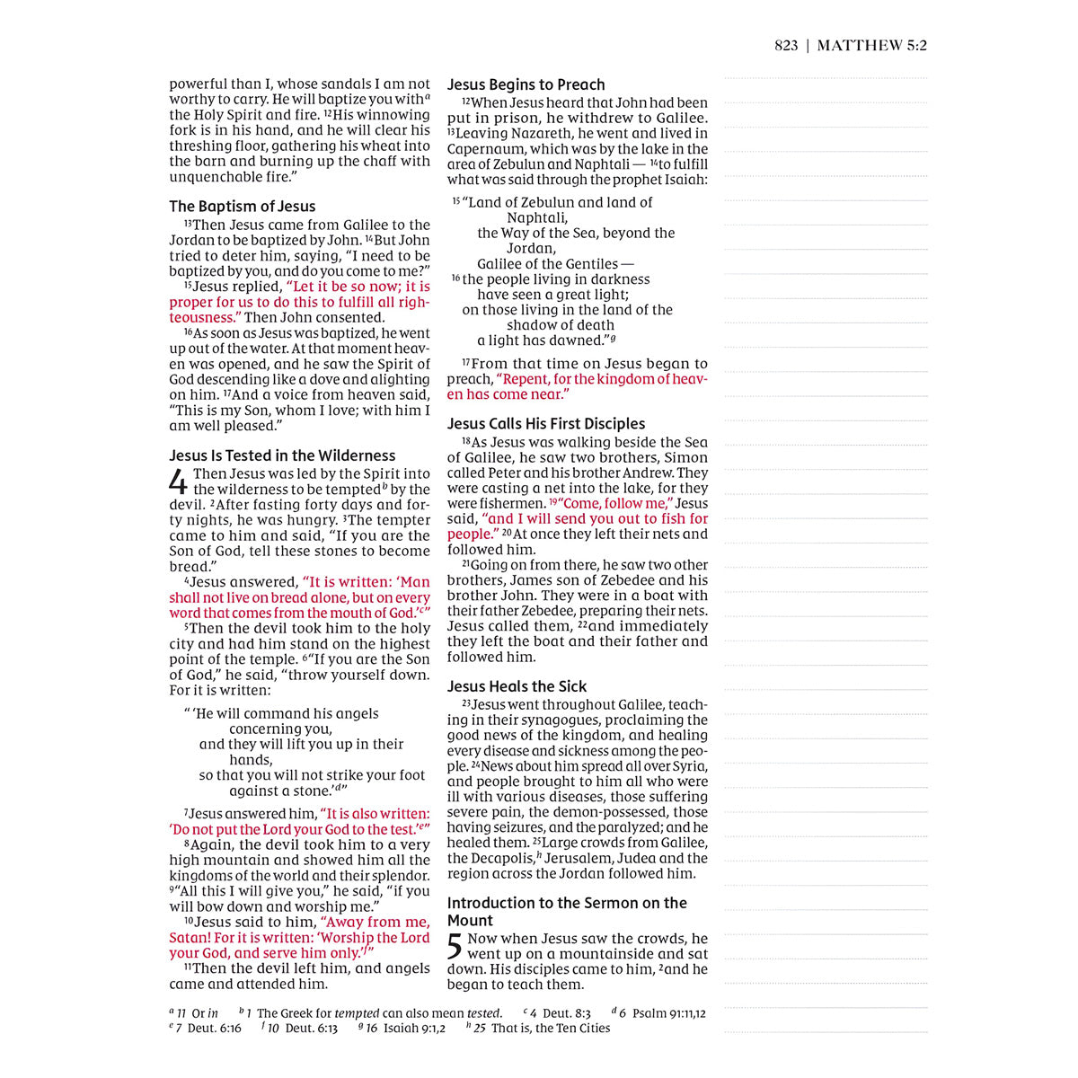 NIV Journal the Word Bible, Red Letter, Comfort Print, Spiral-Bound, Brown