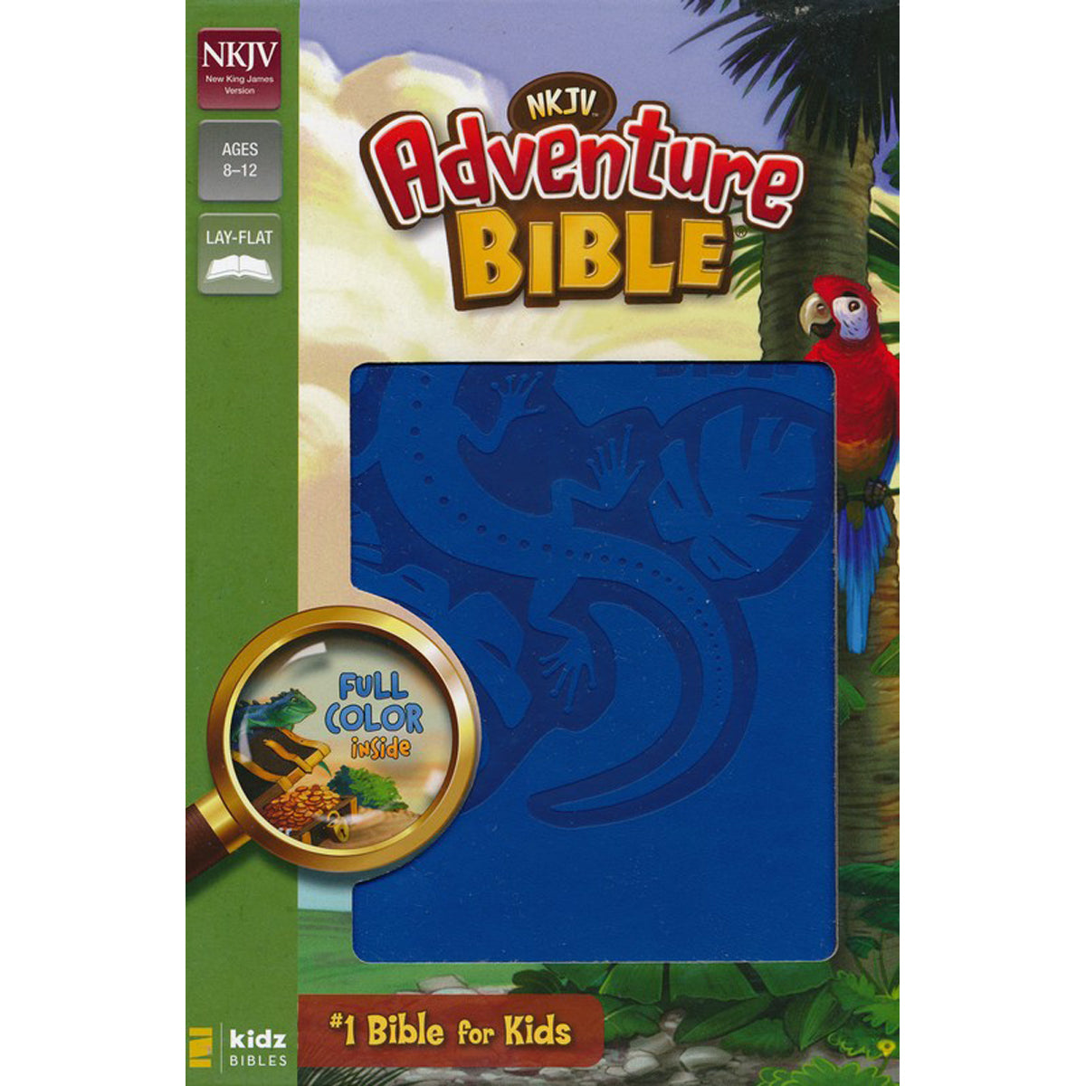 NKJV Adventure Bible Ocean Blue (Adventure Bible)(Imitation Leather)